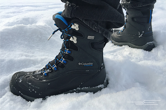 Bota Columbia de progressão ou glaciar